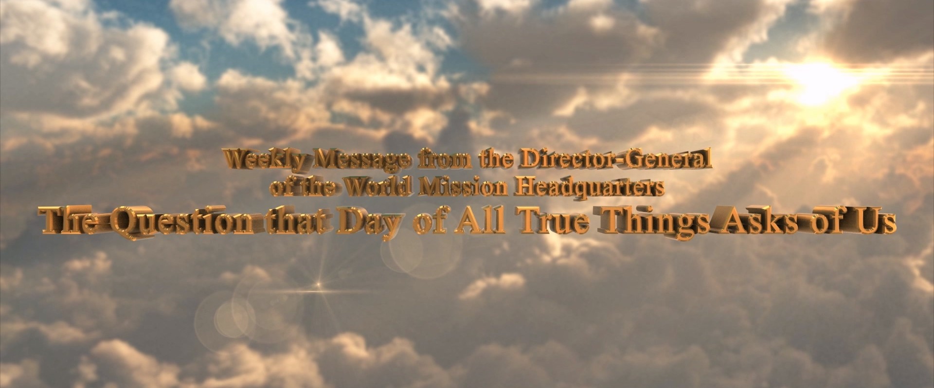 20260619 - The Question that Day of All True Things Asks of Us